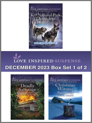 cover image of Love Inspired Suspense December 2023--Box Set 1 of 2